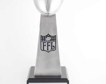 FANTASY FOOTBALL TROPHY Lombardi Style! Free Engraving!