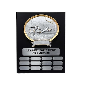 Fantasy Football Perpetual Oval Plaque Award