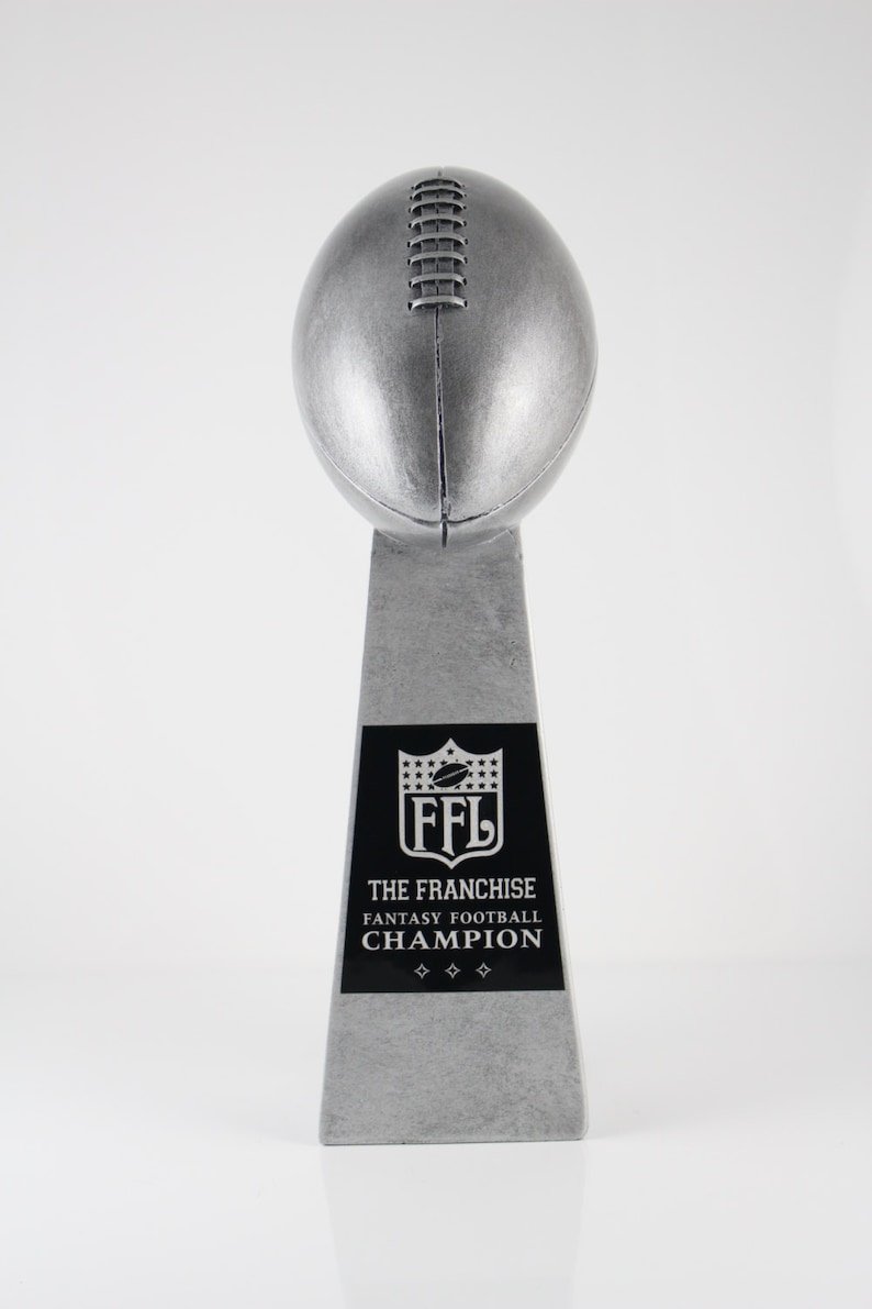 Lombardi Fantasy Football Trophy Fantasy Football Trophies Free Engraving image 1