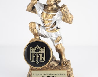 Monster Fantasy Football Trophy! Free Engraving!