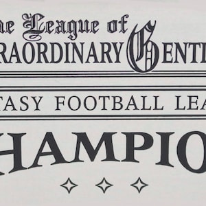 FANTASY FOOTBALL TROPHY Lombardi Style Free Engraving image 3