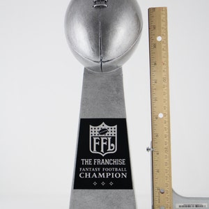 Lombardi Fantasy Football Trophy Fantasy Football Trophies Free Engraving image 2
