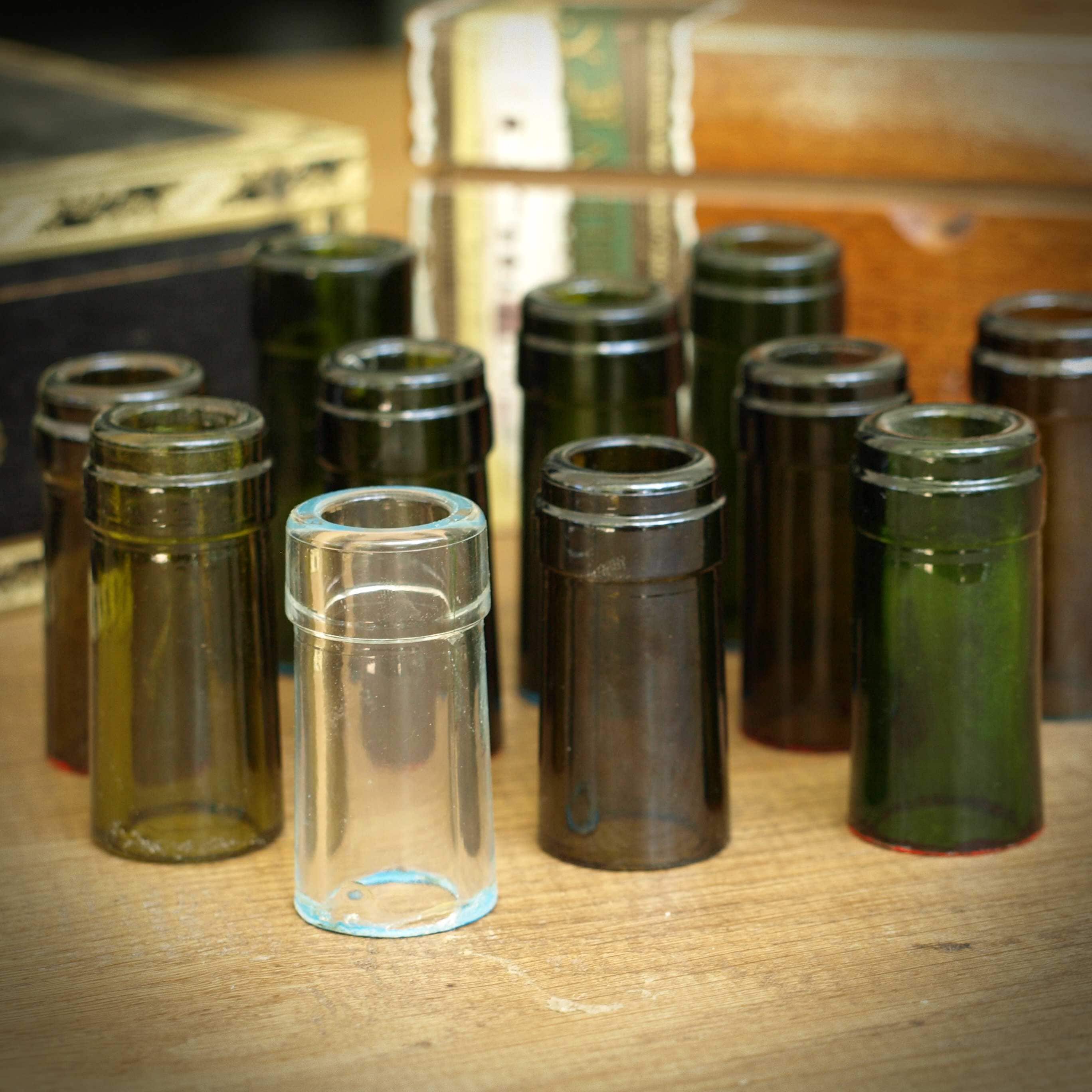 Slide Bottleneck autentico per chitarra per Blues. Lungo per 6 corde e slide tozzi corti per chitarre a scatola di sigari - Italia