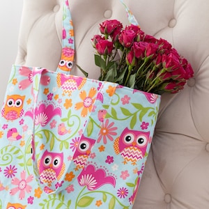 Shopping Bag Tutorial, Earth-Friendly,  Travel Bag, DIY Shopping, Bag Pattern, PDF Tote Bag Pattern, Tote Bag Pattern
