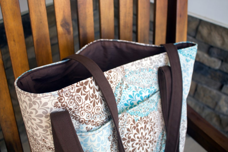 Kate Beach Bag Pattern Large Tote Bag Pattern Tote Bag Etsy Hong Kong