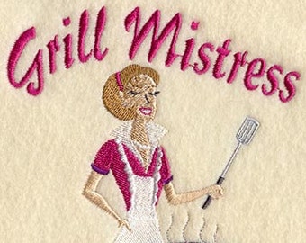 Grill Mistress Apron for yourself girlfriend mother.