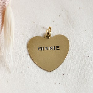 Name Heart for if you need to add an extra name to your existing keyring image 1