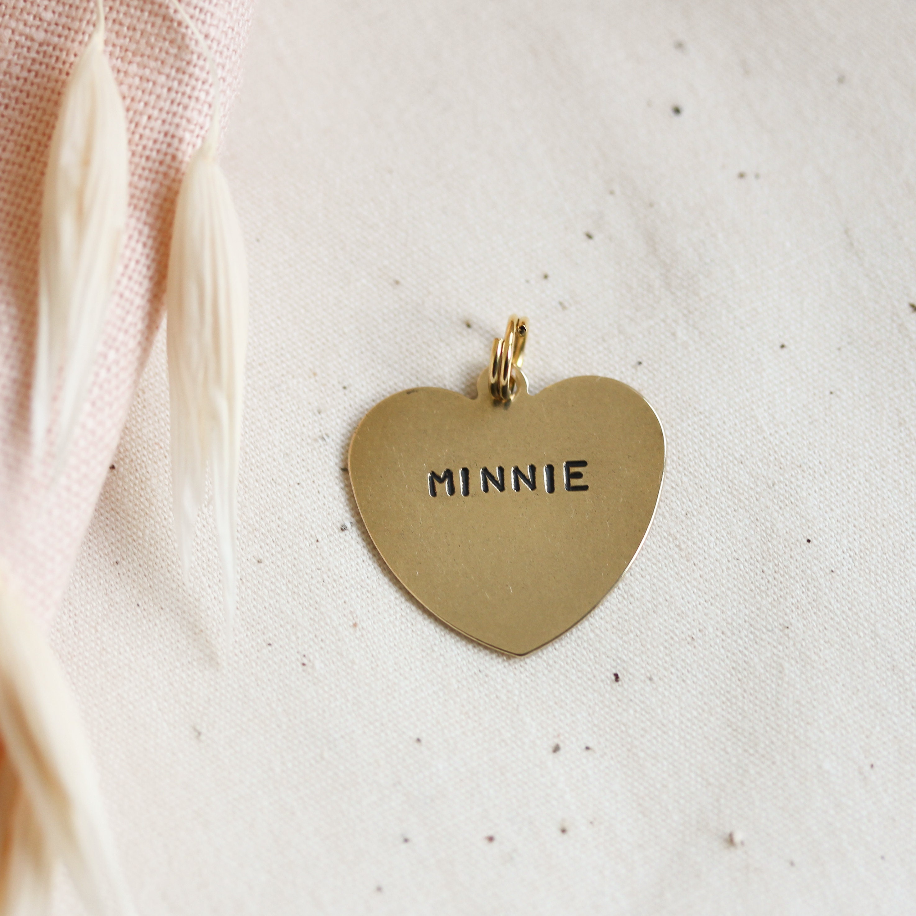 Name Heart - for if you need to add an extra name to your existing keyring
