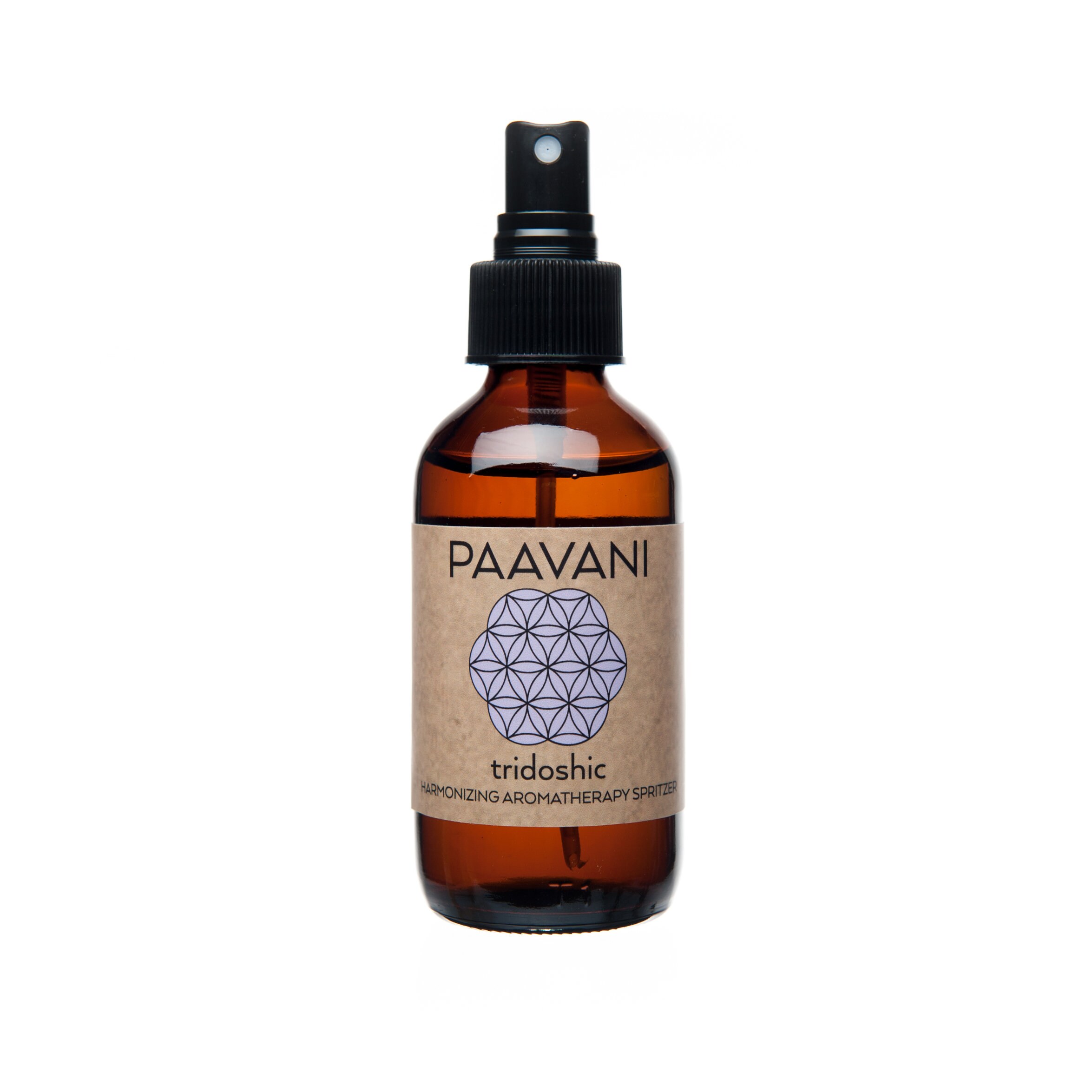 Tridoshic Aromatherapy Spritzer – Balancing Ayurvedic Mist for All Doshas | Harmonizing Essential Oil Blend for Daily Ritual, Mood & Energy