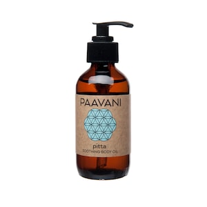 Pitta Body Oil | Cooling Ayurvedic Abhyanga Oil for Sensitive Skin