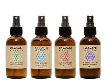 The Aromatherapy Ritual Kit | Ayurvedic Spritzers for Mood & Dosha Balance