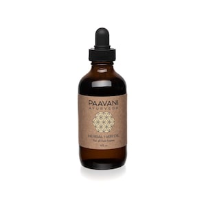 Pflanzliches Haaröl | Ayurvedische Kopfhaut- und Haarbehandlung für Wachstum, Stärke und Glanz