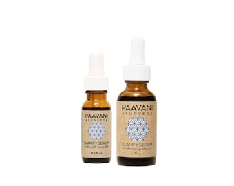 Sérum Clarify / Aceite facial ayurvédico para pieles con tendencia a imperfecciones