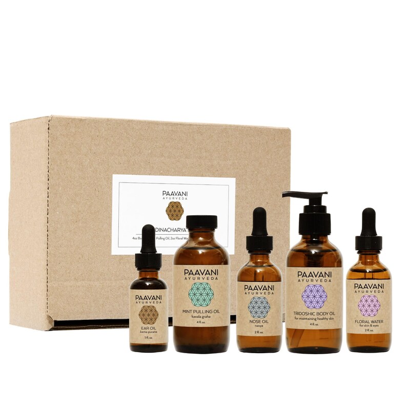 Dinacharya-ritueelpakket | Ayurvedische dagelijkse zelfzorg voor balans en vitaliteit afbeelding 2
