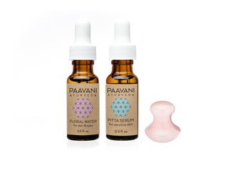 PAAVANI Ayurveda - The Radiant Skin Ritual - Rose Quartz Facial Tool