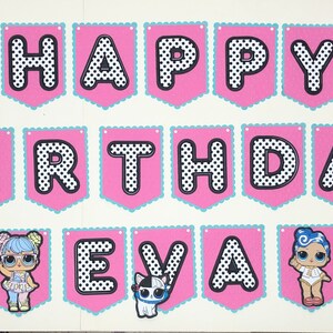 Happy Birthday Banner VERSION 2 LOL Theme Birthday Banner | Etsy