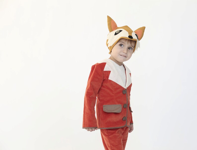 Boys fox costume Toddlers Fox Costume Etsy