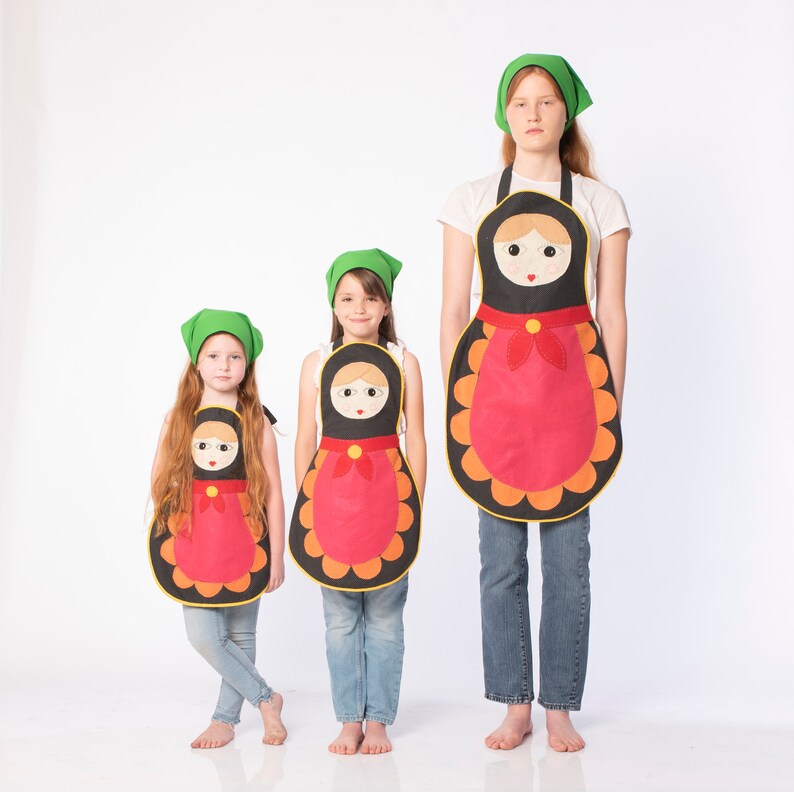 Russian nesting doll costume for women and teenegers You&Me Etsy