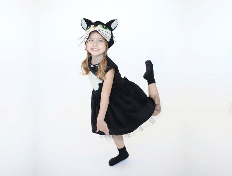 Girls cat costume premium collection image 4