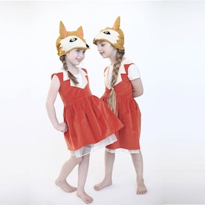 Girls Fox costume premium collection Halloween costume Girl costume image 1