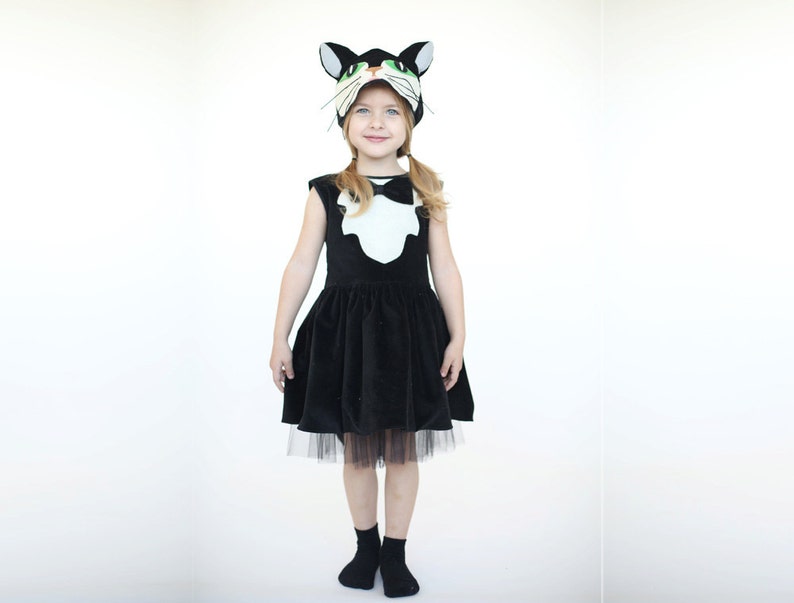 Girls cat costume premium collection image 5