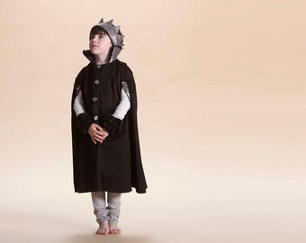 black cape for boys costume | prince costume | king costume