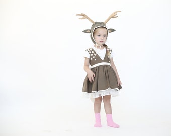 Deer costume for girls | Halloween Deer | premium collection