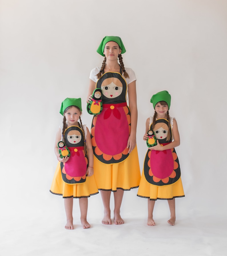 Russian nesting doll matryoshka costume for women and Etsy