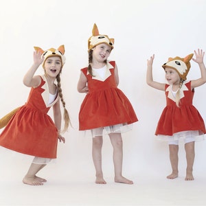 Girls Fox costume premium collection Halloween costume Girl costume image 2