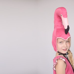 Flamingo Hat costume Halloween costume Girl costume, holiday outfit image 2