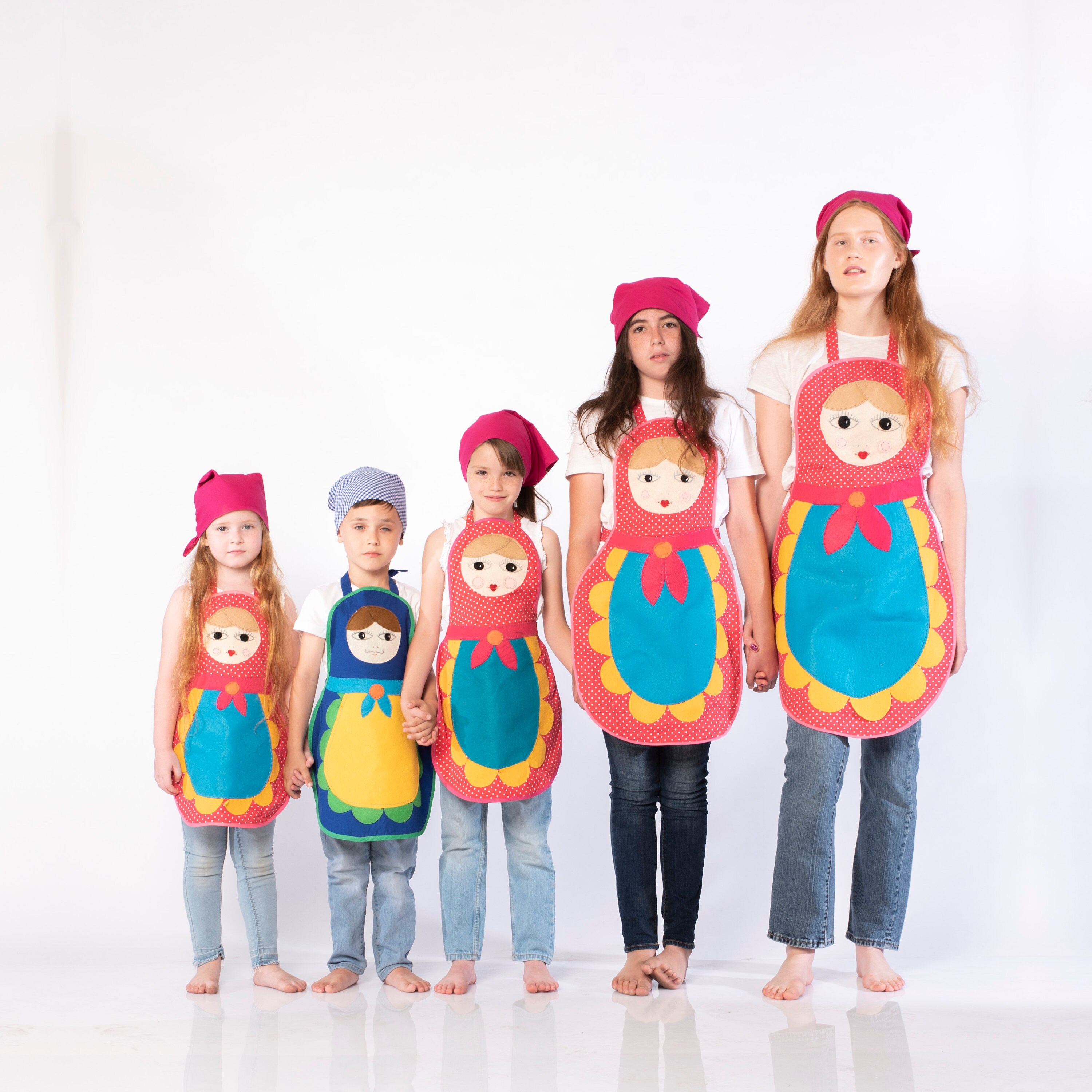 Russian Nesting Doll Costume for Mother and Daughter Etsy UK