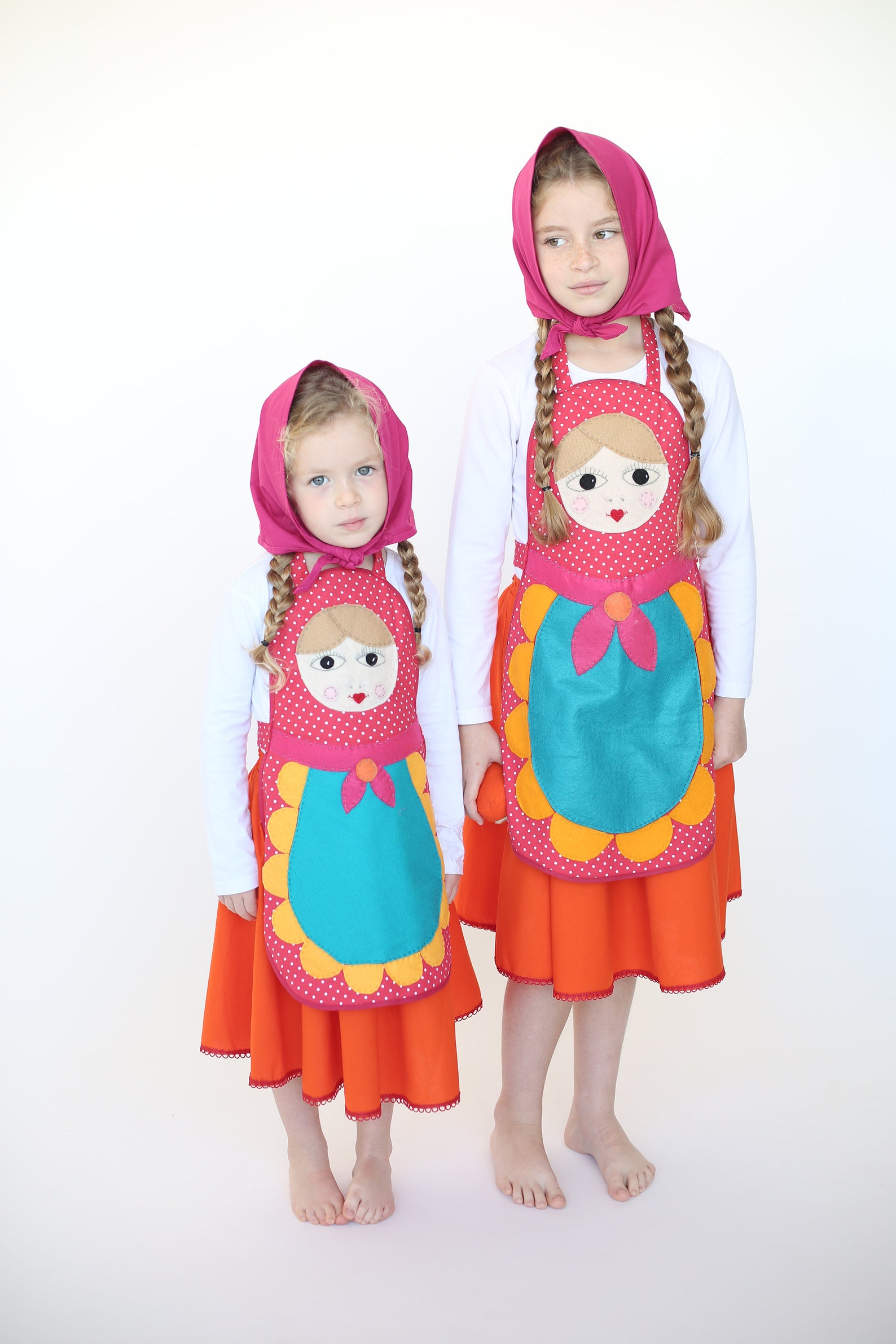 Russian Nesting Doll Costume for Girls Premium Collection Etsy UK