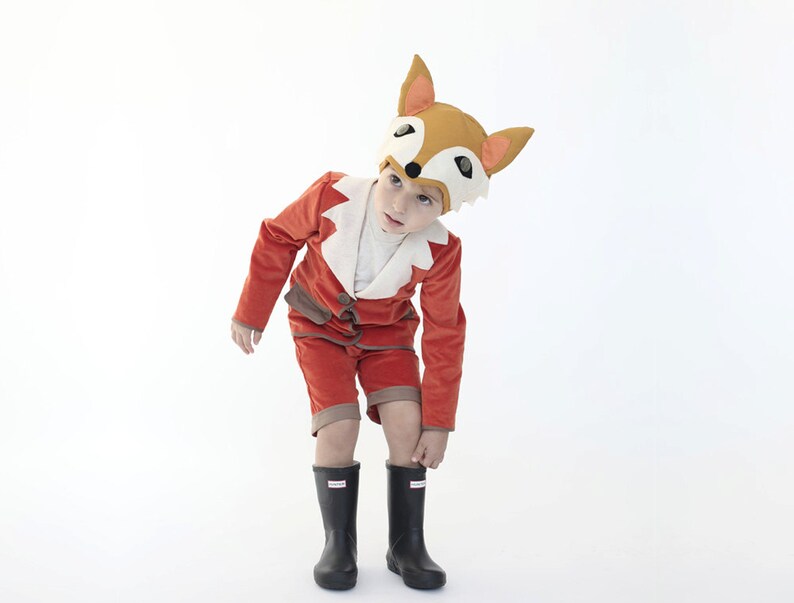 Boys fox costume Toddlers Fox Costume Etsy