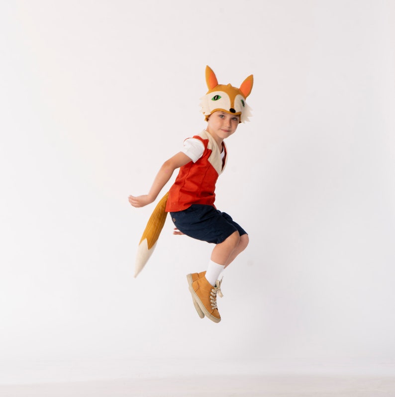 Fox costume for kids You&Me Collection Halloween costume Kids costume Unisex costume image 1