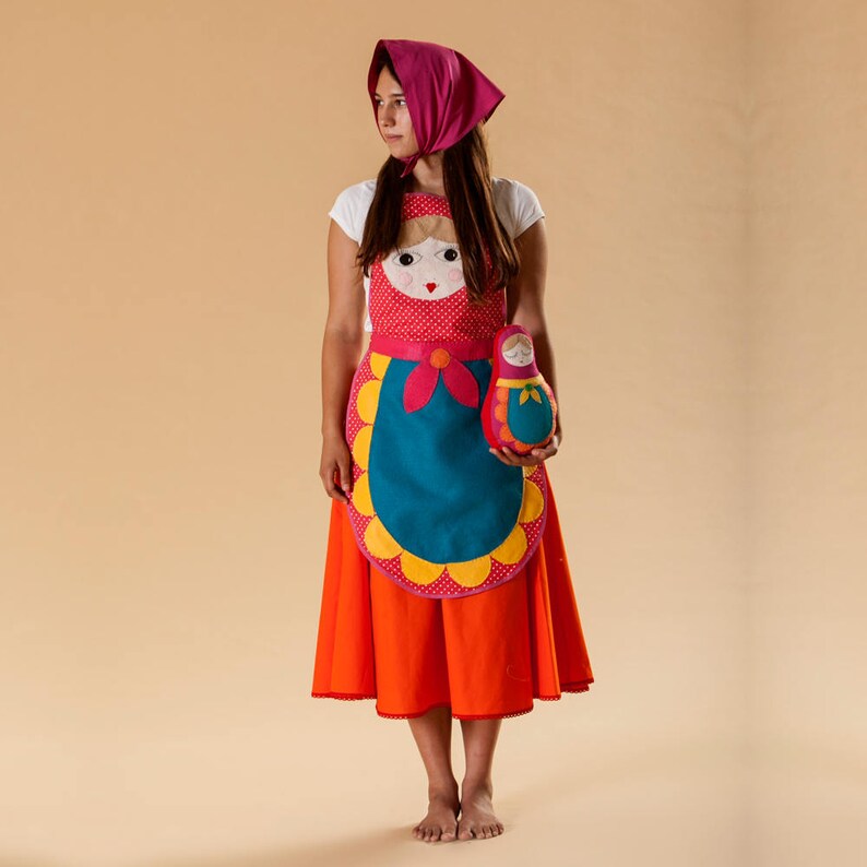 Russian Nesting Doll Matryoshka Costume For Women And Etsy