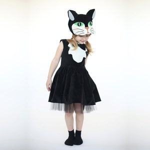 Girls cat costume premium collection image 3