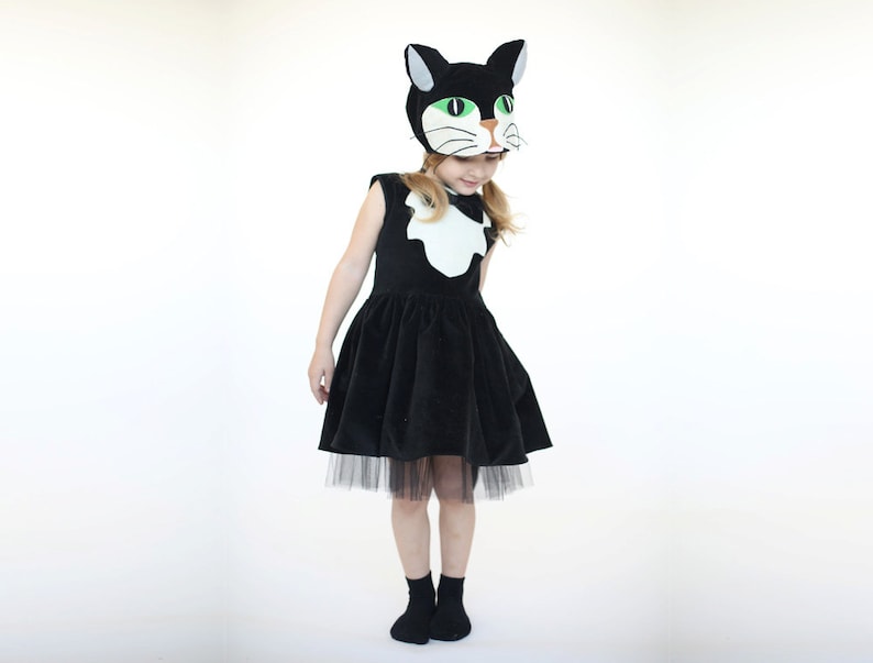 Girls cat costume premium collection image 3