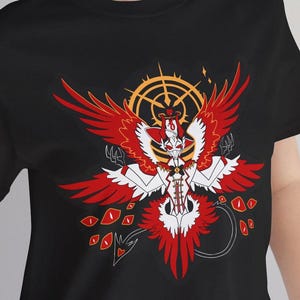 Taste of Mercy | Hazbin Hotel Lucifer Morningstar T-Shirt | Novelty Gift | Satanic Tee | Occult, Gothic Lover, Demonic, Graphic Devil Shirt