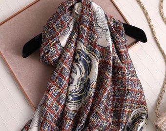 Èaphi エフィ INDIA PATTERN SATIN SCARF eaphi INDIA PATTERN SATIN SCARF - メルカリ