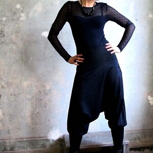 Sarouelhose/Pluderhose/Haremshose/Pumphose MIDNIGHT_LADY in XS-XL Bild 2