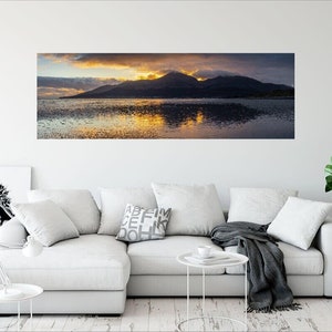 Murlough Beach, Mourne Mountains, Panoramic Photo Print, Northern Ireland, County Down, Ireland Landscapes, Newcastle, Irish Wall Art