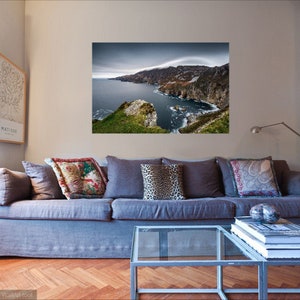 Slieve League Cliffs, Photography Print, Donegal Ireland, Ireland Photography, County Donegal, Ireland Landscapes, Seascape, Irish Wall Art image 2