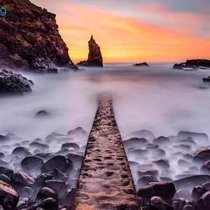 Portcoon Jetty, The Giants Causeway Coast, Northern Ireland Photography, Ireland Landscape Print, Irish Photography, County Antrim, Wall Art