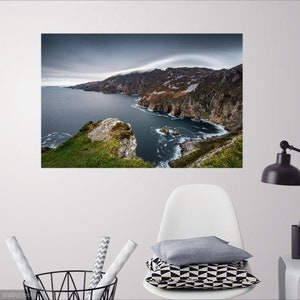 Slieve League Cliffs, Photography Print, Donegal Ireland, Ireland Photography, County Donegal, Ireland Landscapes, Seascape, Irish Wall Art image 4