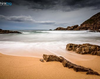 Boyeeghter Bay, Donegal Ireland. Ireland Photography, Murder Hole Beach Downings, Irish Landscape, County Donegal, Seascape, Irish Wall Art