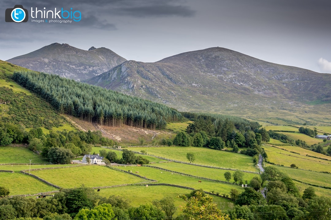 The Mourne Mountains, County Down, Photo Print, Northern Ireland