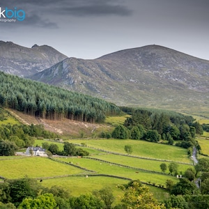 The Mourne Mountains, County Down, Photo Print, Northern Ireland Landscapes, Ireland Photograph, Irish Wall Art