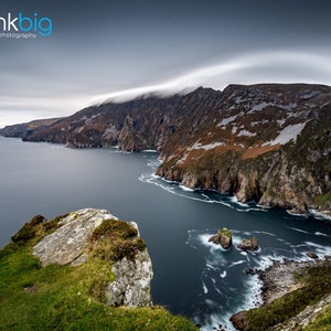 Slieve League Cliffs, Photography Print, Donegal Ireland, Ireland Photography, County Donegal, Ireland Landscapes, Seascape, Irish Wall Art image 1