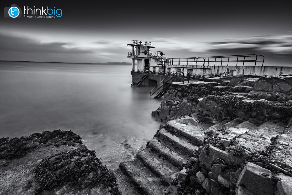 Blackrock Diving Tower Salthill Galway. Ireland Photography - Etsy
