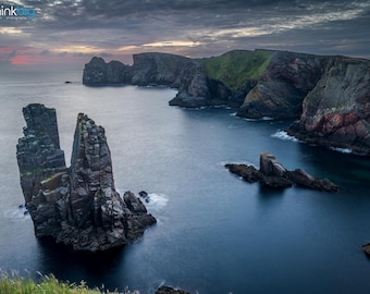 Tory Island, Photo Print, County Donegal, Ireland, Irish Landscape Photograph, Wild Atlantic Way, Ocean Sunrise, Irish Wall Art, Gift
